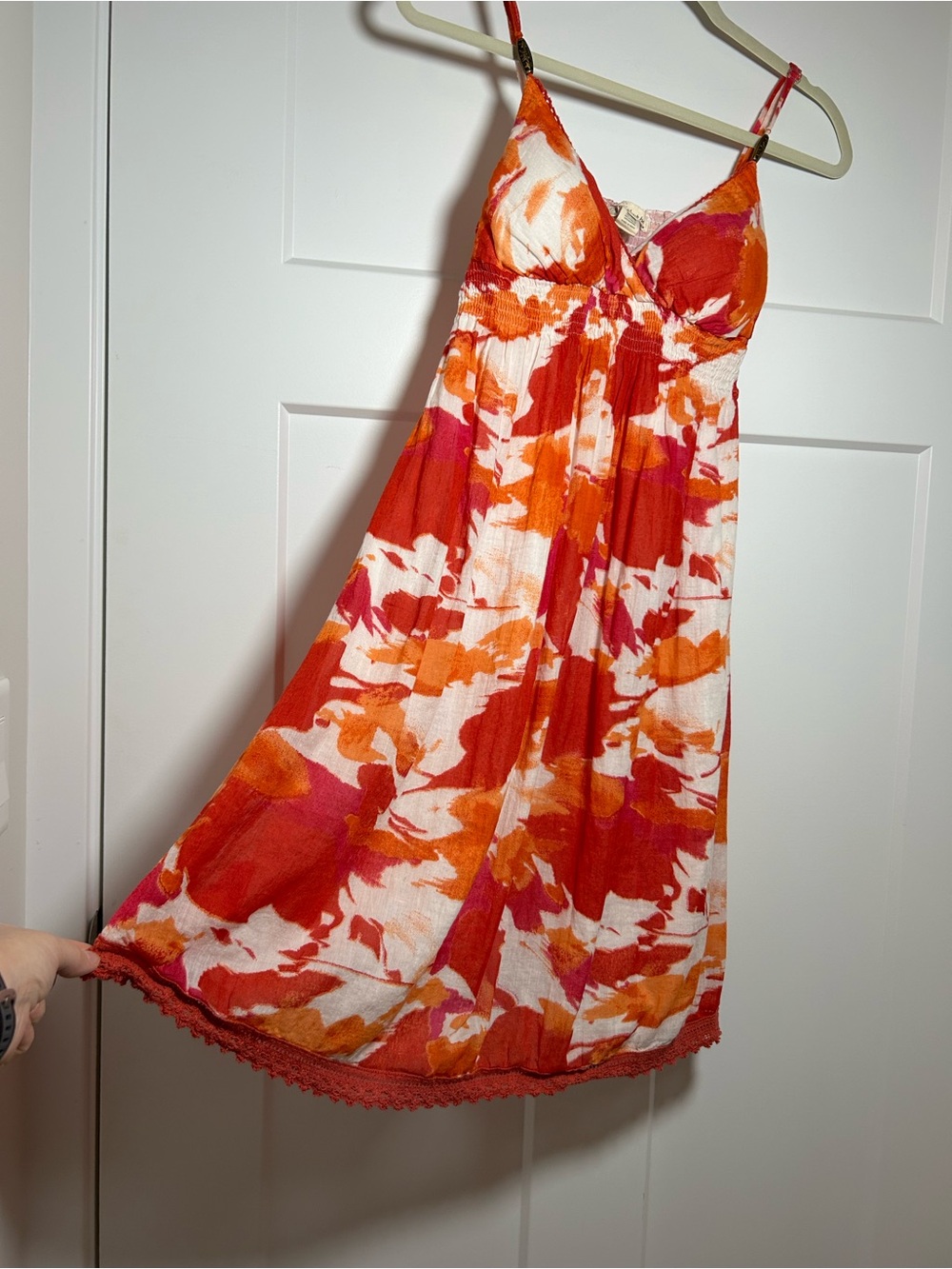 Summer sun dress tropical floral dress - Picture 3 of 11